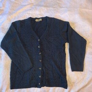 Adelina cardigan small women’s navy blue